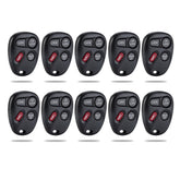 4 BTN Keyless Entry Remote Car Key Fob Replacment for 1998-2001 Astro Blazer Jimmy Safari Bravada KOBUT1BT 15732805   KR-C4RM-REAR2-10